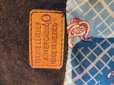 Lederjacke Fransenjacke Braun Größe L/Xl Orginal Aus Texas Western Vintage 1985