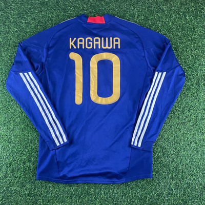 Shinji Kagawa Japan 2010 Official Long Sleeve Jersey Shirt Kit