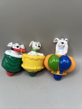 McD  s 101 Dalmatians Spinning Tops Yellow Cake Stocking Balloons Ornaments 3