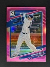 2021 Optic ANTHONY RIZZO #168 - Holo Pink - CUBS