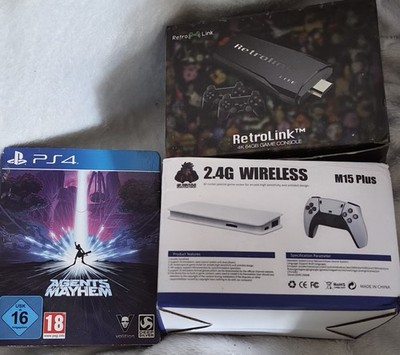 Mega Retro-Gaming Set: 2x Retro-Konsolen + PS4 Spiel