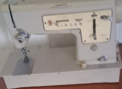 SINGER Electric Portable Household Sewing Machine White Model