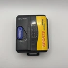 Vintage Sony Sports Mega Bass Walkman FM/AM Radio WM-FS393 Belt Clip