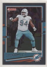 2020 Panini Donruss Press Proof Silver 43/100 Christian Wilkins #153 0q3