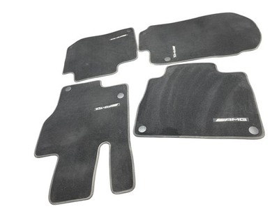 2022-2026 MERCEDES GLE 53 AMG V167 FRONT & REAR FLOOR MAT W/ AMG LOGO SET (4)