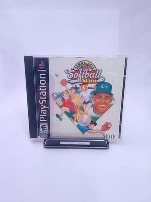 Sammy Sosa Softball Slam (Sony PlayStation 1, 2000) Disc & Manual!