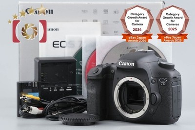 ''Shutter count 776'' Canon EOS 7D 18.0 MP Digital SLR Camera Body w/ Box
