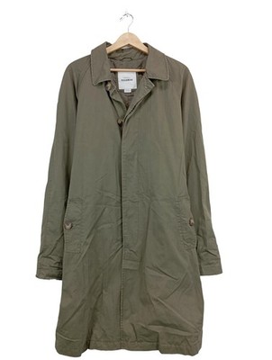 PULL & BEAR Lange Jacke Damen Jacke Gr. DE 40 khaki Casual-Look