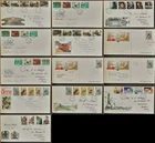 g(GB-2276) GB 1985 FDC's (14) British First Day Covers Various Covers & cds