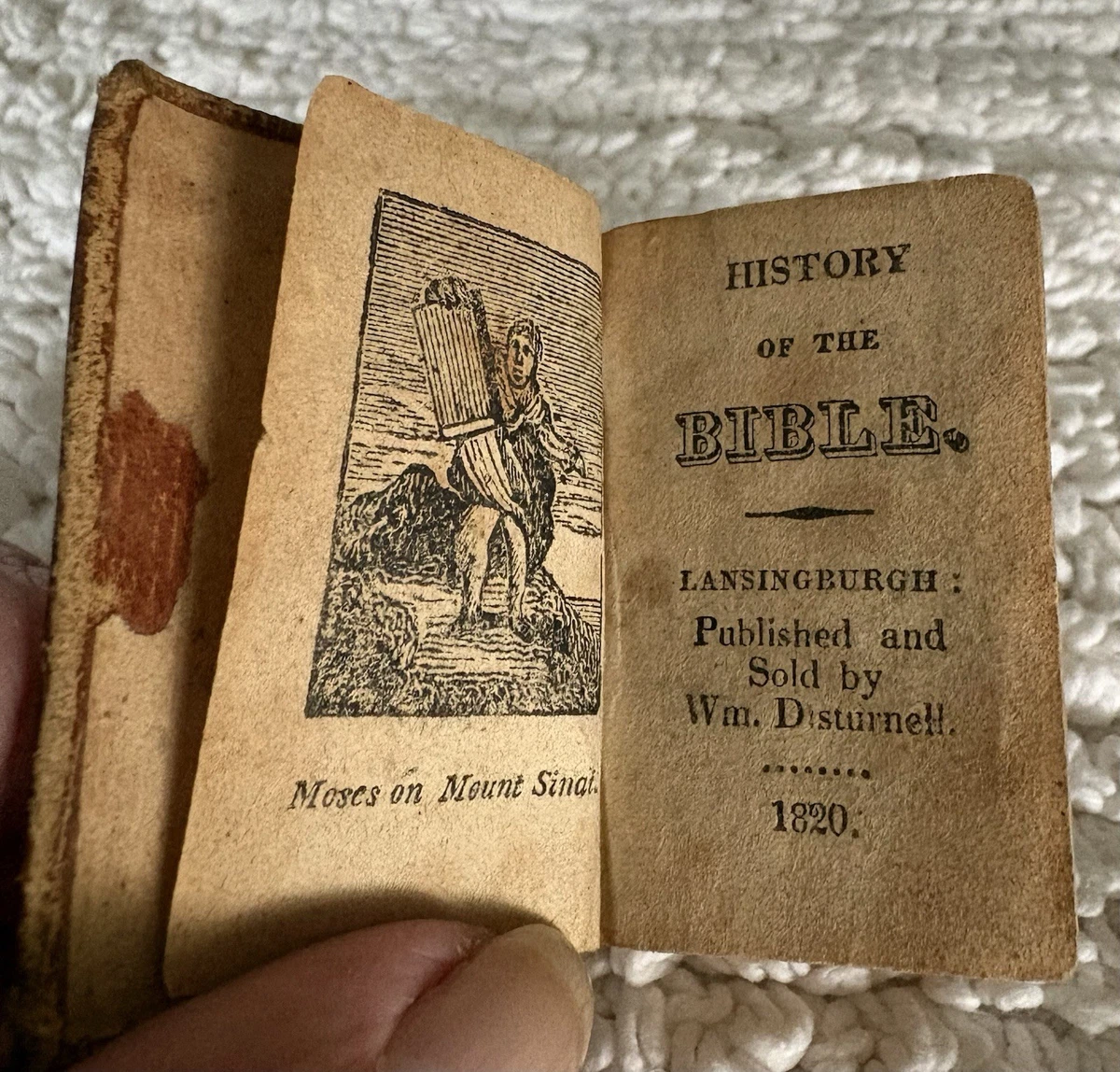 Miniature Books 1800-1849 for sale - eBay