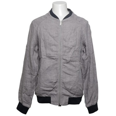 Bomberjacke, Herren, Größe: S, Grau/Schwarz, Sonstiges #apy