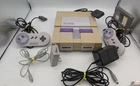 VTG Super Nintendo SNES Console SNS-001 Tested Works & Accessories