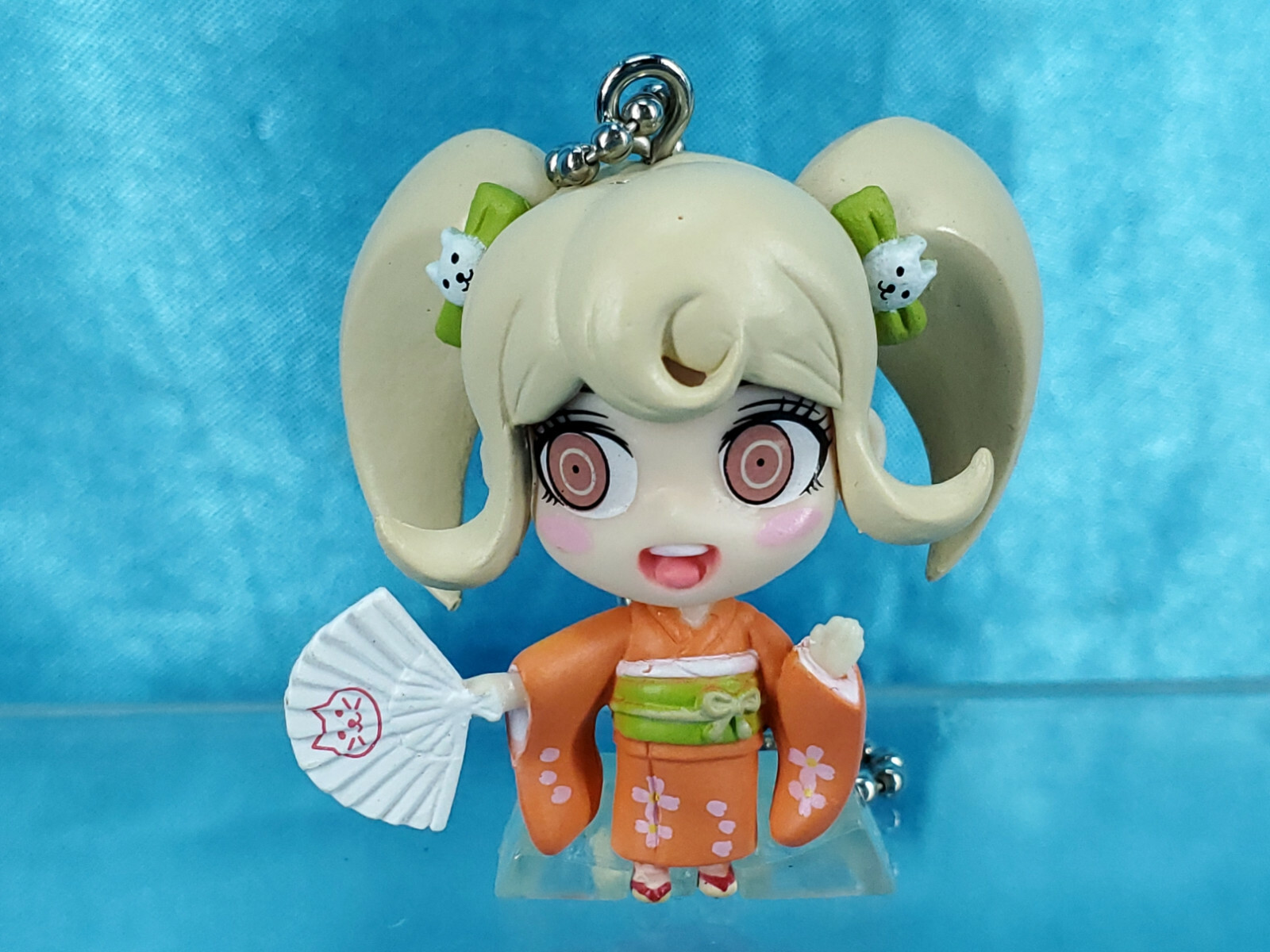 Danganronpa 2 Adiós Desesperación Mini Figura Deformada Llavero Hiyoko Saionji
