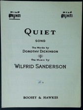 Quiet Song in Db Sanderson  Dickerson 1926