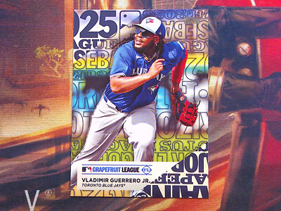 2025 Topps Series 1 - Training Grounds #TG-7 Vladimir Guerrero Jr.