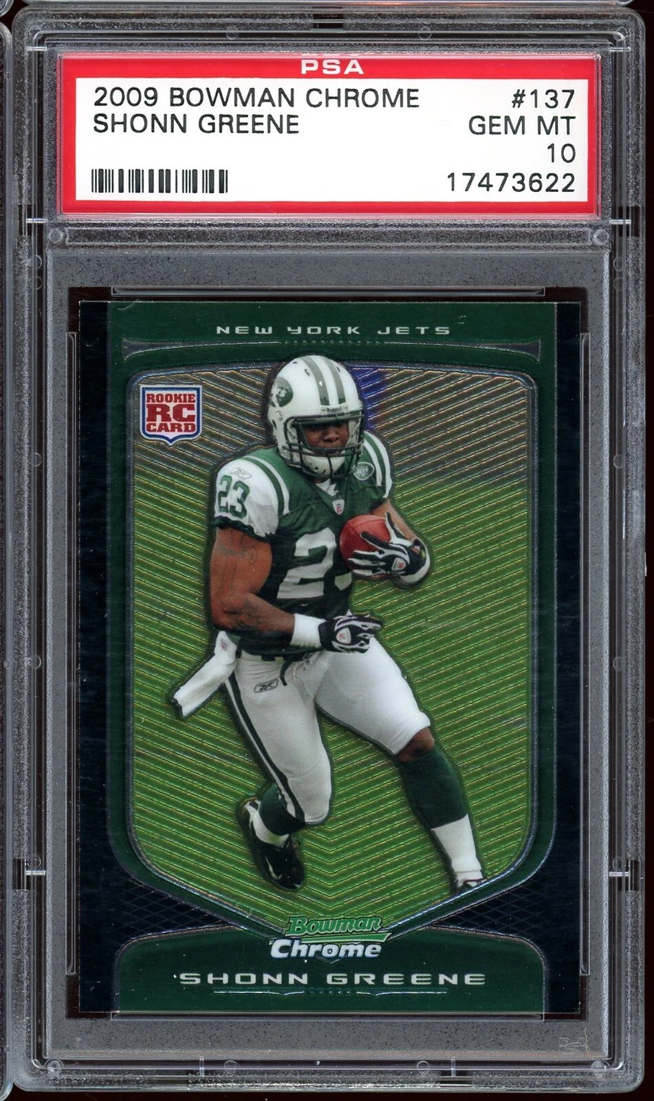 Shonn Greene Bowman Chrome #137 Base