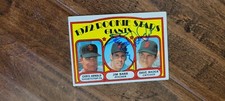 1972 TOPPS GIANTS ROOKIE STARS CARD DUAL SIGNED JIM BARR USC DAVE RADER # 232