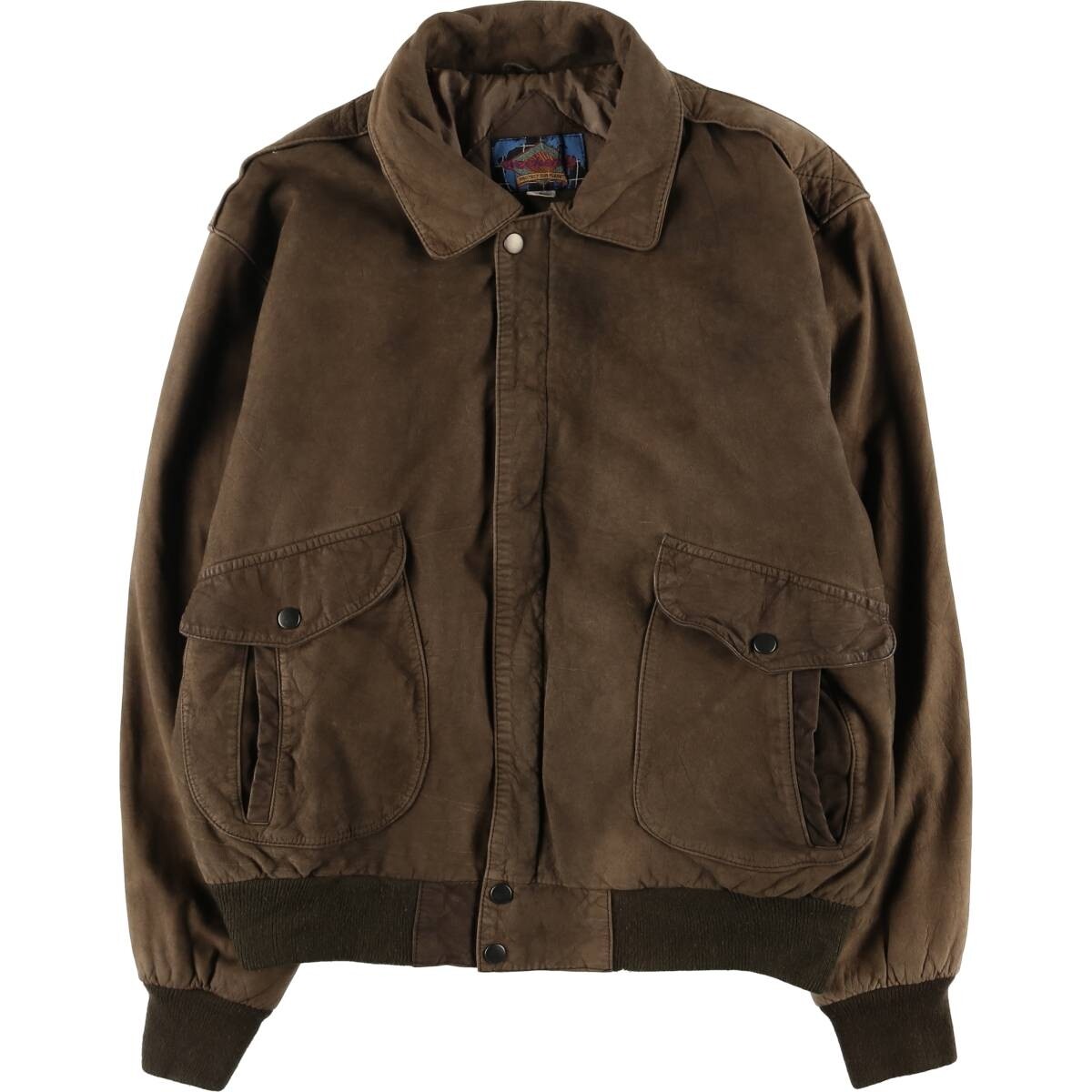 40s Type A-2 leather flight jacket ジャケット Weekend A-2 type leather flight jacket, men's size L