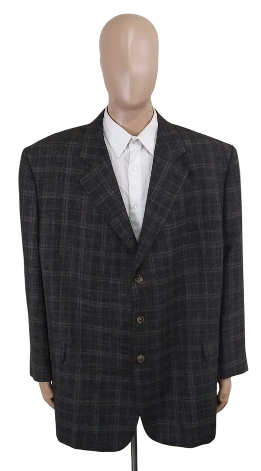 Jack Victor Prossimo Lindenwood Three Button Wool Silk Linen Sport Coat 56R - Image 2 of 4
