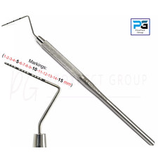 Sonda UNC-15 CP Sonda dental periodontal Sonda de examen de marcado codificado por colores