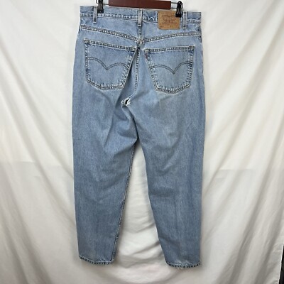 VINTAGE 90S LEVIS 560 LOOSE FIT TAPERED LEG DENIM JEANS SIZE 36X32