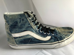 acid denim vans high top