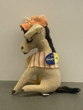 Vintage Dakin Dream Pets Pancho Donkey, Sombrero, Shawl W/ Tags Made in Japan