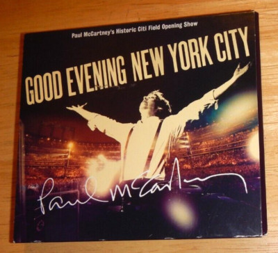 PAUL McCARTNEY - GOOD EVENING NEW YORK CITY - 2 CD / 1 DVD set