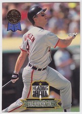 1993 Leaf - Heading for the Hall - Cal Ripken - #5 - Baltimore Orioles - NrMt