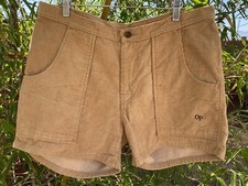 NOS Vintage Ocean Pacific OP Corduroy Shorts 35 Brown Surf Skate Dogtown 70s 80s