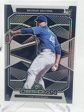 2020 Chronicles Obsidian Brusdar Graterol Rookie Dodgers Baseball Card