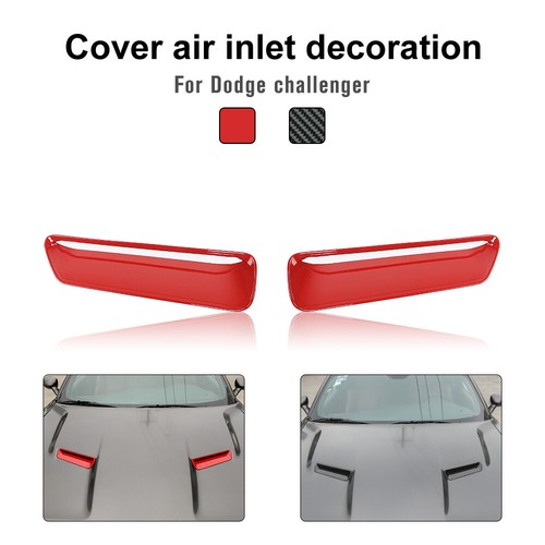 Biseles de ajuste de ventilación de aire para Dodge Challenger SXT 2015-19 2 PIEZAS - Imagen 6 de 23