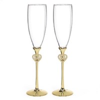 Hortense B. Hewitt Wedding Accessories Jeweled 50th Anniversary Champagne Flutes on sale Hortense B. Hewitt Wedding Accessories Jeweled 50th Anniversary Champagne Flutes on sale