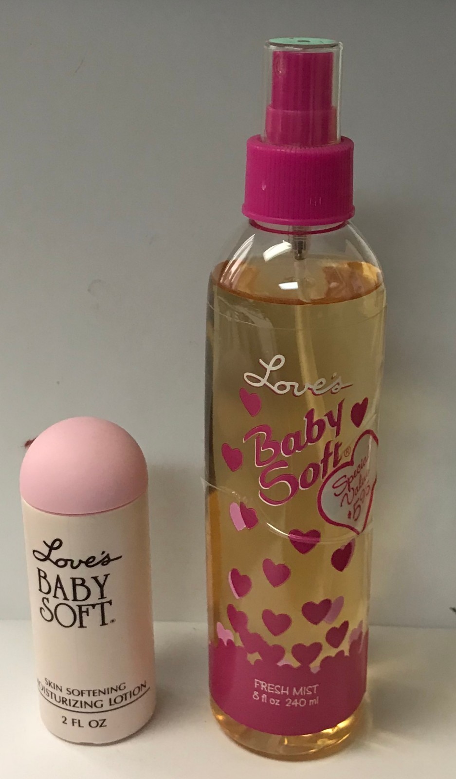  Love's by Dana  Baby Soft Fresh Mist 8 fl oz ( dented ) + free baby soft lotion