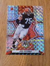 Joel Bitonio Silver Prizm 2022 Panini Mosaic Football #225 Cleveland Browns CNB