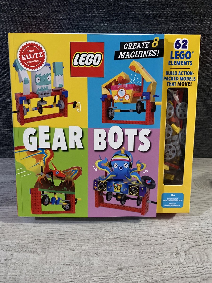 Lego Robot Lego Gear Bots Review Klutz LEGO Gear Bots Best Books