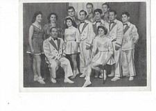 Varieté Artyści Artyści Grupa Manege - Widokówka - Nieobiegowa - około 1950 roku