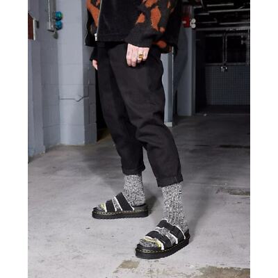 Dr. Martens Myles‎ Faux Fur Platform Sandal (Unisex), Black, Size 13, NWT Dr. Martens  main image 3