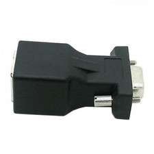 5x Extender VGA RGB HDB 15pin Female to LAN CAT5 CAT6 RJ45 Network Cable Adapter