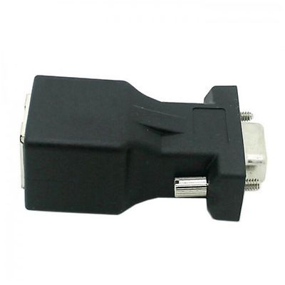 Computer Cables Extender VGA RGB HDB 15pin Female to LAN CAT5 CAT6 RJ45 Network Cable Female Adapter Cable Length: Other Computer Cables Extender VGA RGB HDB 15pin Female to LAN CAT5 CAT6 RJ45 Network Cable Female Adapter Cable Length: Other