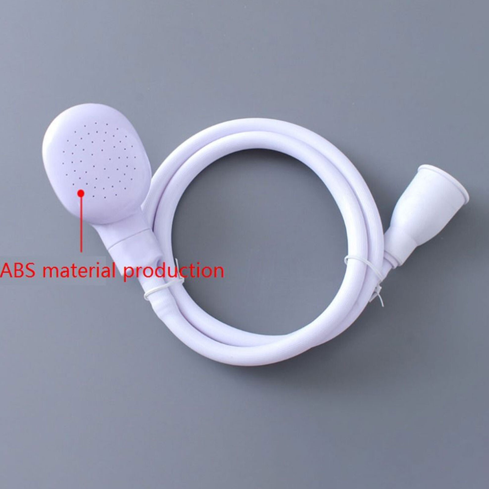 Pet Shower Spray Hose Single Tap Sink Bath Washing Holder Dog Head