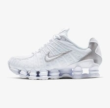 Nike Shox TL White Weiß Metallic Silver EU 4...