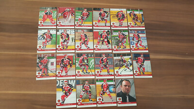 DEL2 DEL 2 14-15 2014-2015 Teamset Eispiraten Crimmitschau 22 Karten