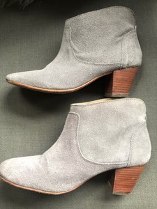 light grey ankle boots