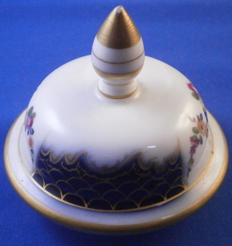 Antique Hague Amstel Porcelain Bird Scene Vase w Lid Porzellan Vogel Szene Dutch - Picture 3 of 20