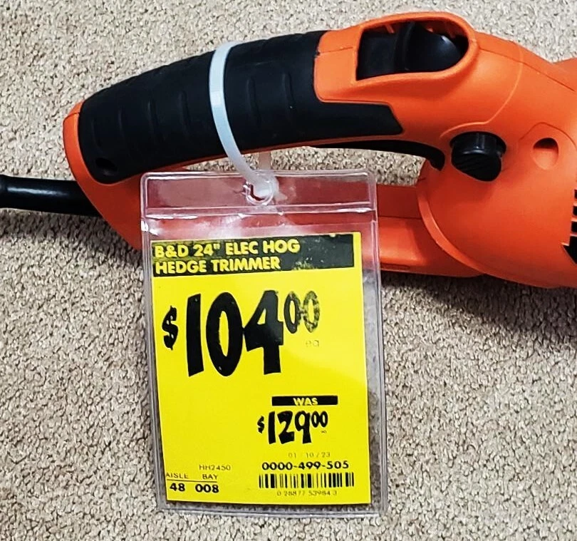 Black & Decker HH2455 hedge trimmer review