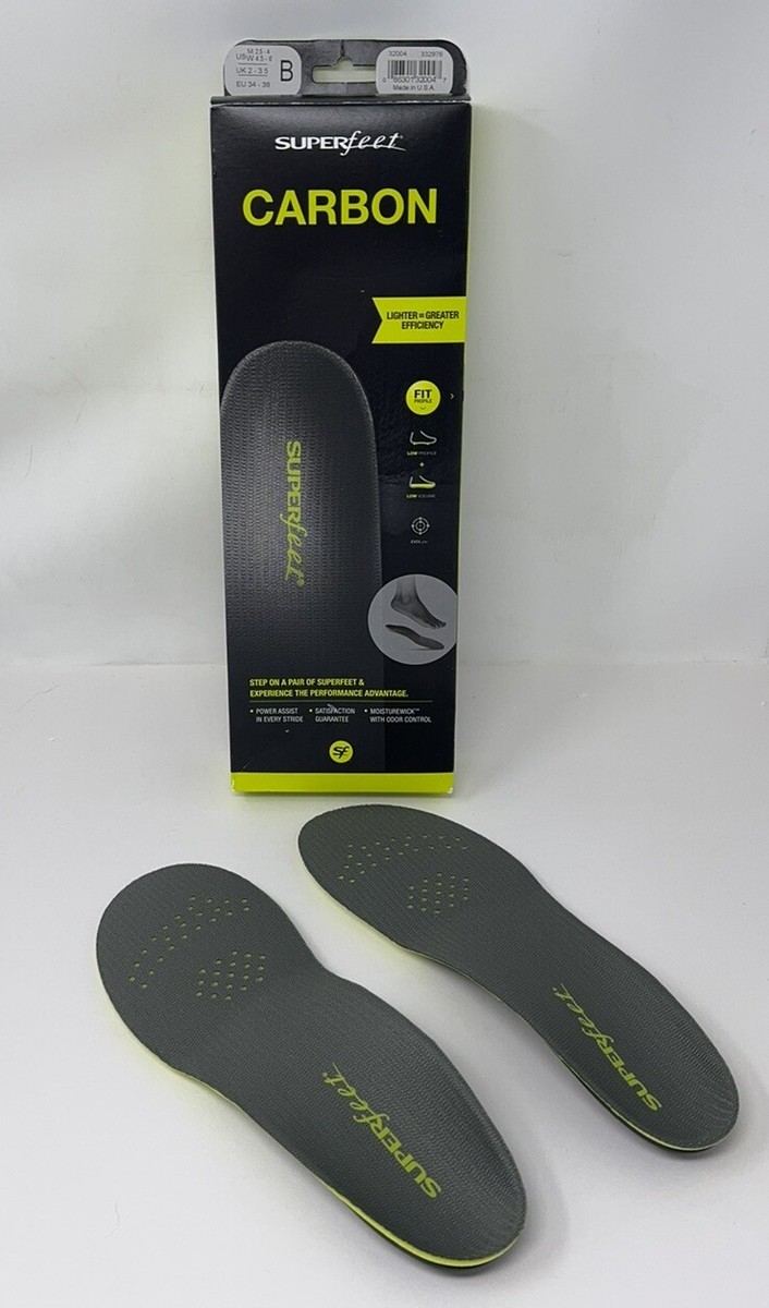 SUPERfeet Carbon インソール sizeＥ　(在庫1) Amazon.co.jp: [superfeet] スーパーフィート インソール