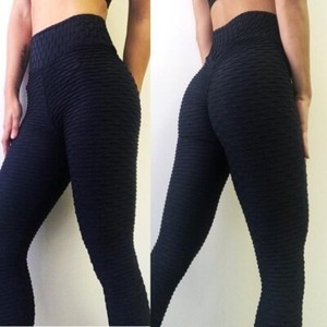 Yoga Pants Women High Waist Fitness Leggings Gym Workout Push Up Trousers  Solid | eBay
