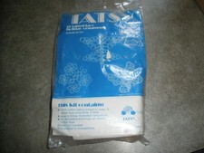 NEW Tatsy 12 Tatted Lace Holiday Ornaments Butterfly Kit 314 Vintage