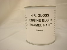 1 x 500ml Ferrari Red Gloss Heat Resistant To 200c Engine Caliper Enamel Paint